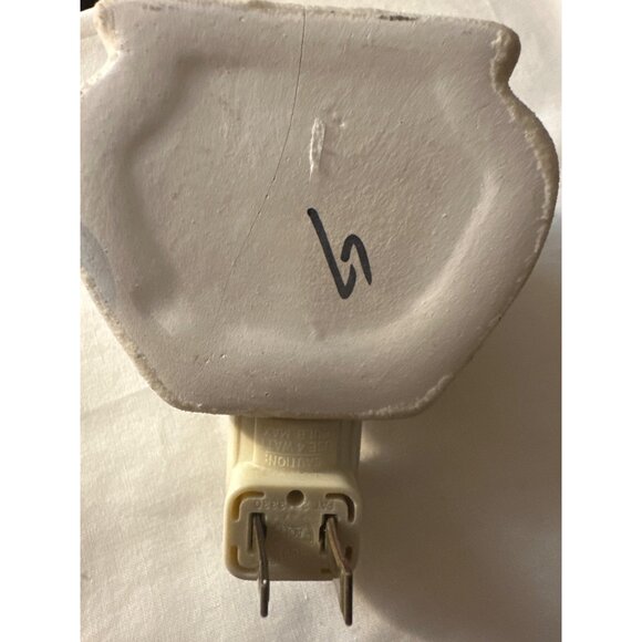 Southwest Native American Bear Night Light Sandpainting Pottery Artist Signed - Picture 5 of 7